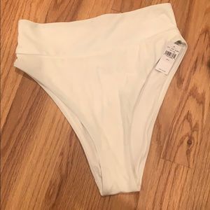 NWT High Leg Bikini Bottom